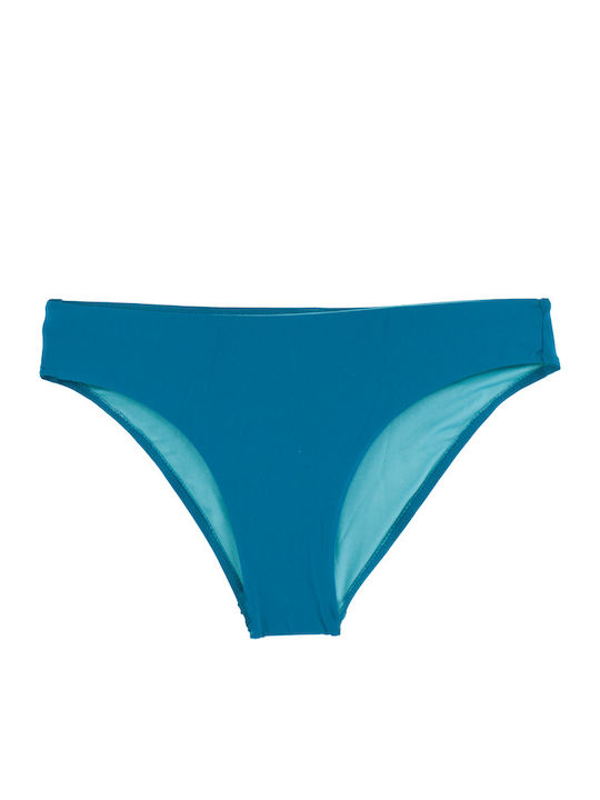 Plus Size Women's Bikini Swimsuit Underwire Boho Flexfit Petrol Blue