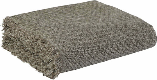 Das Home Chenille Dreisitzer-Sofa Wurf 180x300cm Beige