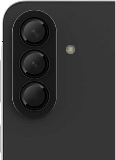 Tempered Glass Samsung Galaxy A57 A37 Spacecase Camera Ring Αντιχαρακτικό Γυαλί Προστασίας Φακό Κάμερας Πλαίσιο Αλουμινίου Black 5905719140540