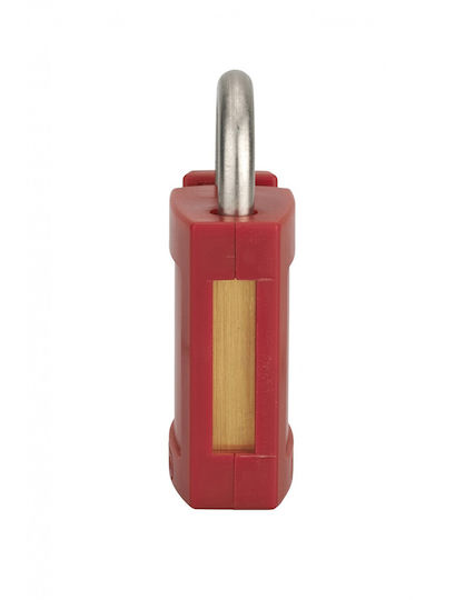 Plastic Padlock Cover Lockout Mach3 40 mm Red Thirard 00084714