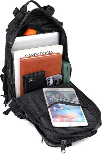 Militärrucksack Schwarz 30lt