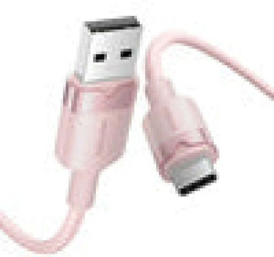 Vention USB 2.0 Cable USB-C male - USB-C 60W Ροζ 2m CTNPH