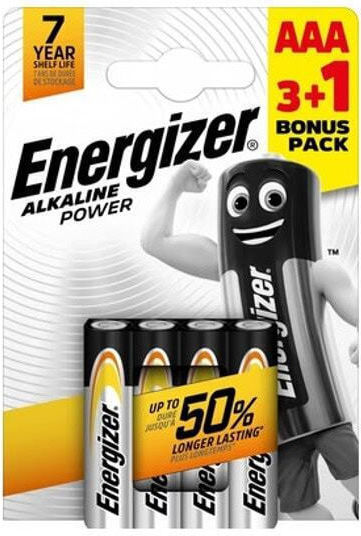 Energizer Алкални Батерии AA 1.5V 4бр