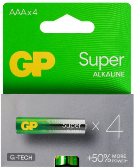 GP Super LR6 AA Алкални батерии 4+2 бр. в опаковка 1.5V GP-BA-15A21-SBV6