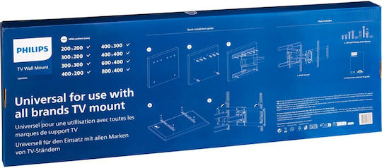 Philips SQM9840/00 Βάση Τηλεόρασης Τοίχου έως 100" και 60kg