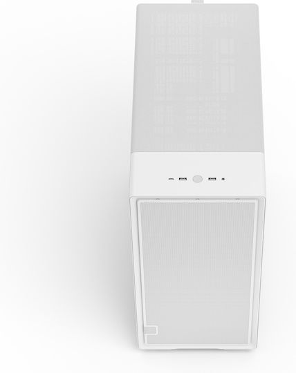 Fractal Design Epoch XL Gaming Full Tower Κουτί Υπολογιστή με Πλαϊνό Παράθυρο Λευκό
