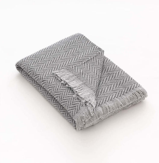 Sofazip Διθέσιου Καναπέ Π180xΜ260cm Scandinavian Grey