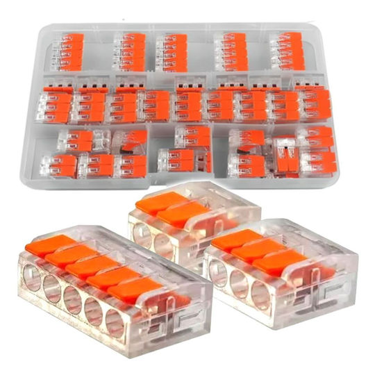 Electrical Connectors Kraft&dele 55 Pieces 3 Sizes Kd11292