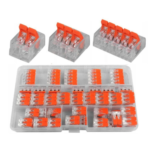 Electrical Connectors Kraft&dele 55 Pieces 3 Sizes Kd11292