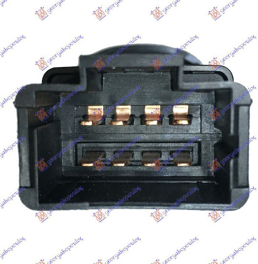 Превключвател На Аварийните Светлини 8pin Подходящ За Renault Megane Coupe-cabrio 1999-2002 Ea0/ea1 7700435867 1 Бр