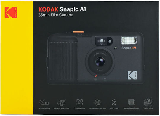 Kodak Snapic A1 Фотоапарат Филм Сив