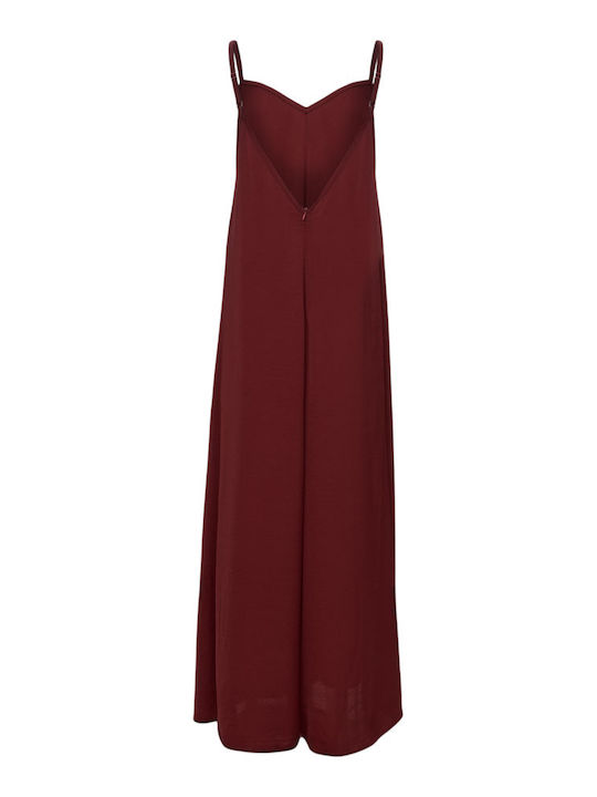 Moutaki Women's Burgundy Jumpsuit