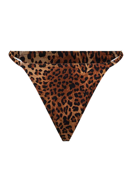 Set Bikini Animal Print Sand Leopard