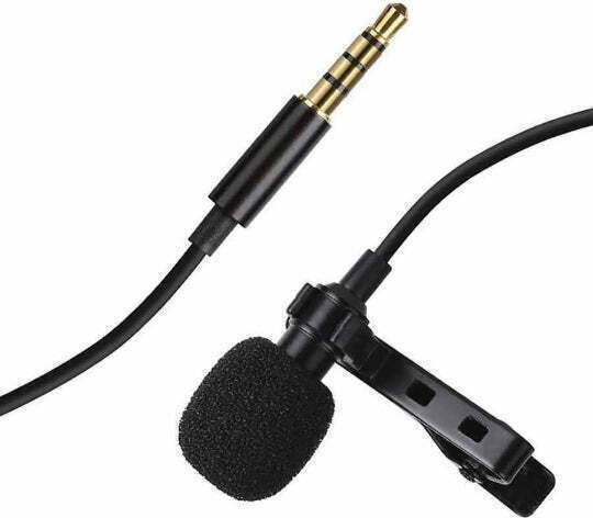 KM-008 Condensator (Diafragmă Mică) Microfon 3.5mm Πέτου, Clip On pentru Vocale