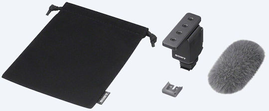 Sony ECM-B10 Microphone Shock Mounted for Camera