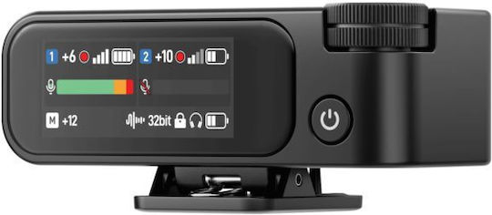 Boya Boyamic 2-01 Wireless Microphone Πέτου, Clip On for Vocals & Camera 4x RXs 32bit