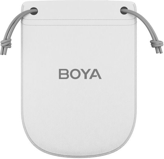 Boya Boyamic 2-01 Wireless Microphone Πέτου, Clip On for Vocals & Camera 4x RXs 32bit