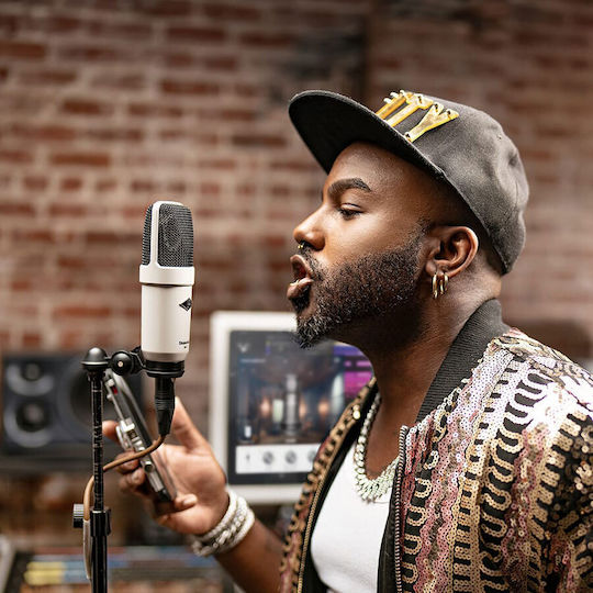 Universal Audio SC-1 Δυναμικό Microphone XLR Shock Mounted for Vocals in White Color