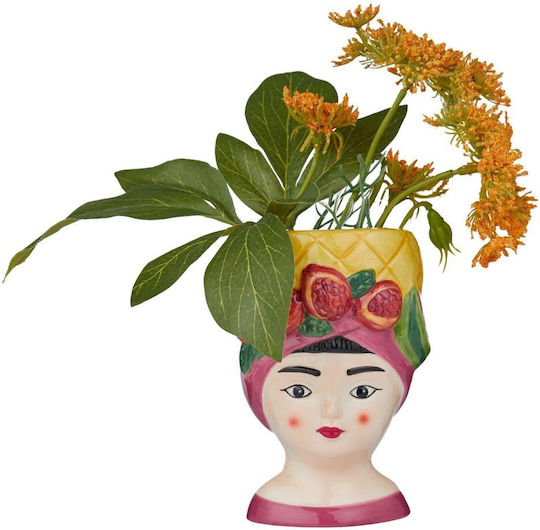 Butlers Βάζο Κεραμικό Pineapple Κίτρινο 10x10xΥ14cm