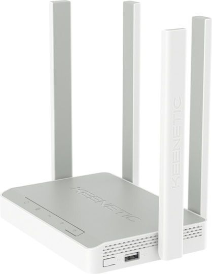 Keenetic Безжичен Рутер Wi-Fi 5 - Wi-Fi 5 с 4 Порта Ethernet