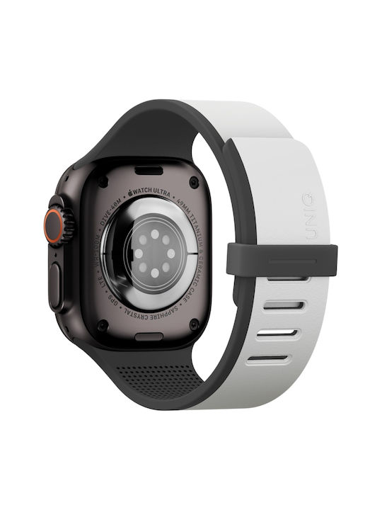 Watch Strap Uniq Revix Iv Premium Apple Watch 49 46 45 44mm Edition Reversible Magnetic Strap Gray-Black Watch Strap Uniq Revix Iv Premium Apple Watch 49 46 45 44mm Edition Reversible Magnetic Strap Gray-Black