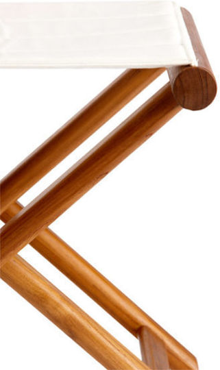 Marine Business Сгъваемо Скамейка Teak Тъмносиня