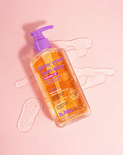 B.Tan Glow Your Own Way Hydrated AF Self Tanning Gel Προσώπου Dark 236ml