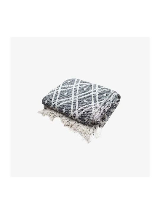 Phos & Gaia Armchair Throw 125x150cm Gray