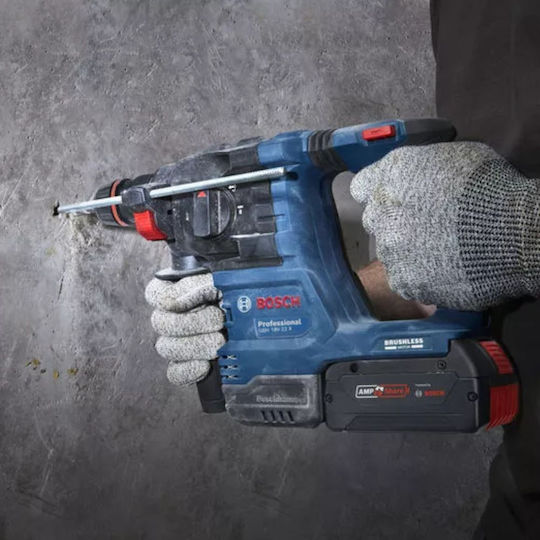 Bosch GBH Κρουστικό Σκαπτικό Πιστολέτο Μπαταρίας 18V Solo με Υποδοχή SDS Plus / HEX 0611924100