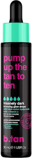B.Tan Pump Up The Tan To Ten Selbstbräuner Tropfen Körper 30ml