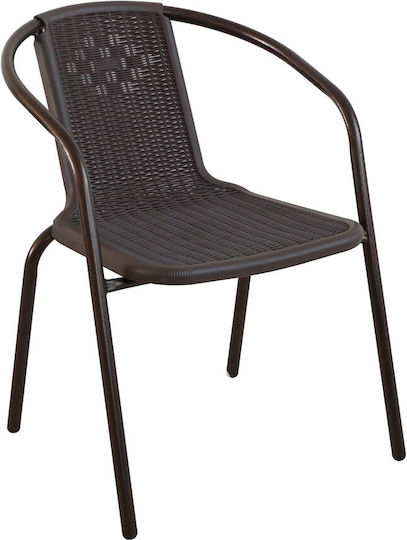 Epiplo-Fos Garden Chair Cushion Brown 43x73cm