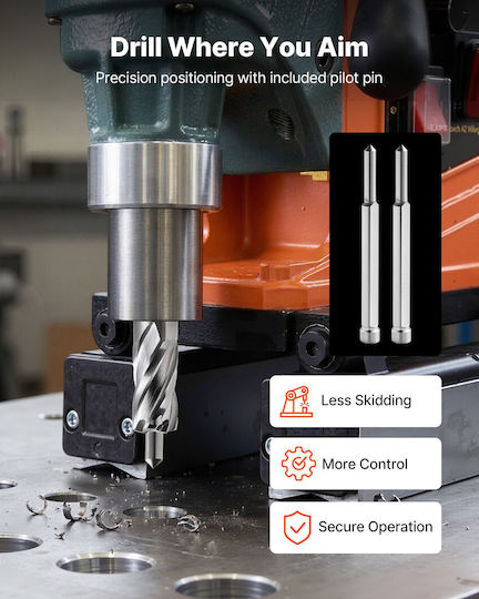 Vevor Set 5 HSS Drills for Metal and Masonry