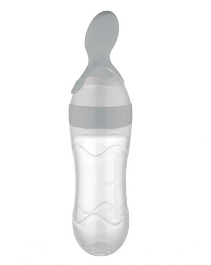 Baby Jem Cu Flux Reglabil Din Silicon Pentru 4+ Luni Gri 2 Bucăți