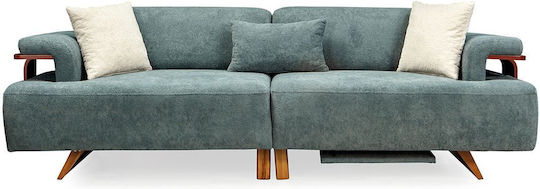 SteweHome Wohnzimmermöbel-Set Luxus Pagonble & Crem Funktion Bett- Pagonble Crem-140cm X 98cm X 45cm