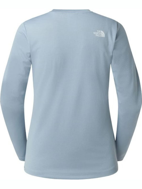 Women's Summer Long Sleeve Blouse Frost Grey