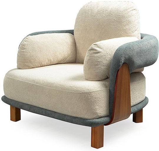 SteweHome Wohnzimmermöbel-Set Luxus Pagonble & Crem Funktion Bett- Pagonble Crem-140cm X 98cm X 45cm