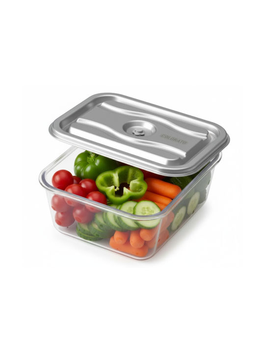 Colorato Glass Lunch Box Silver 2.7lt
