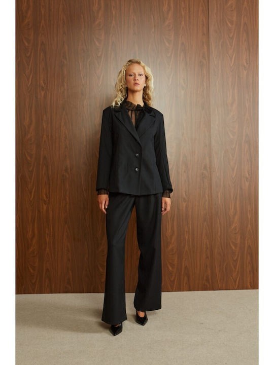 Ze marze Blazer Für Damen Schwarz