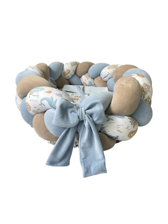 Catriss Baby Nest Pillow Light Blue 70x100cm
