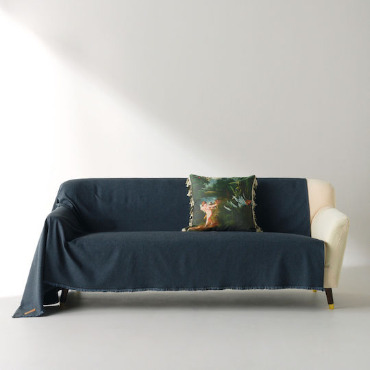 Kentia Everan Τριθέσιου Καναπέ Π180xΜ280cm Navy Kentia Everan Τριθέσιου Καναπέ Π180xΜ280cm Navy