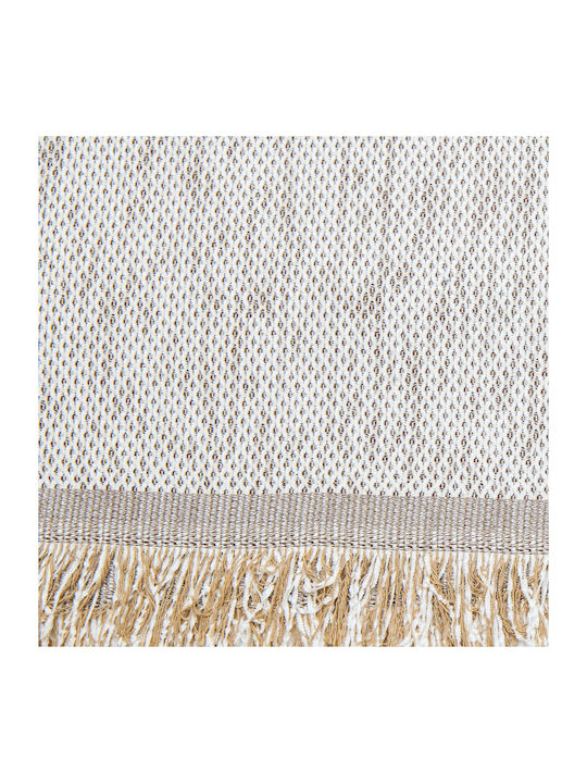 Borea 4 Season Armchair Throw Chenille 150x180cm Ecru