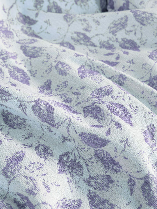 Nima Juliette Ριχτάρι Πολυθρόνας 180x180εκ. Lilac 29858