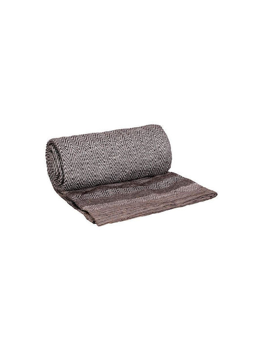 Fylliana Orim Sofa Throw 2 Seater 170x230cm Brown