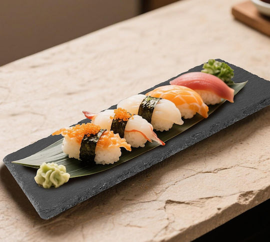 Rectangular Commercial Serving Board of Shale 40×30 cm