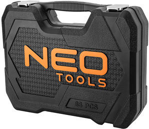 Neo Tools Ratschen- und Steckschlüssel-Set mit 86 Stück