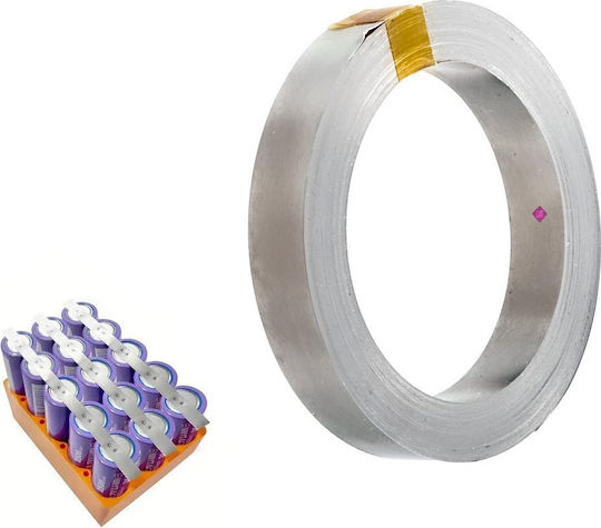 Hyper-fix Συρμα Nickel-plated Κολλησεως Μπαταριων 18650/παντος Τυπου Ποντα 0.15mm X 10mm 1 Μετρο 10 Μετρα