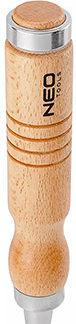 Neo Tools Chisels Width 24mm with Wooden Handle Set 4 Pieces