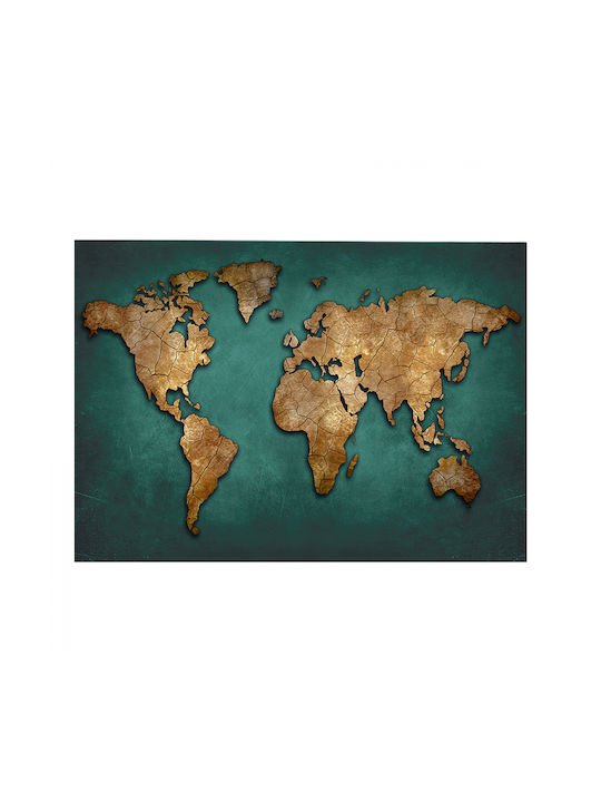 Canvas Painting World Map Hm7197.01 100x3x70 cm
