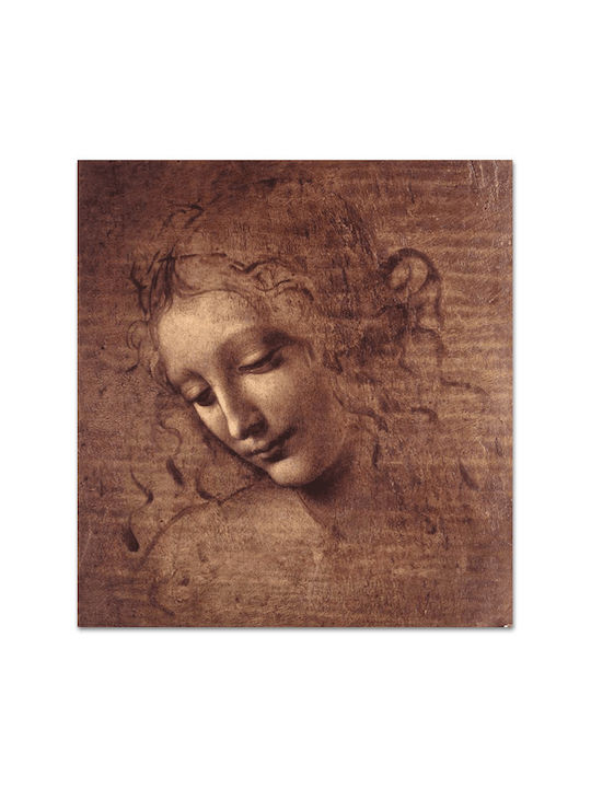 Canvas Leonardo Da Vinci Female Head 127x127