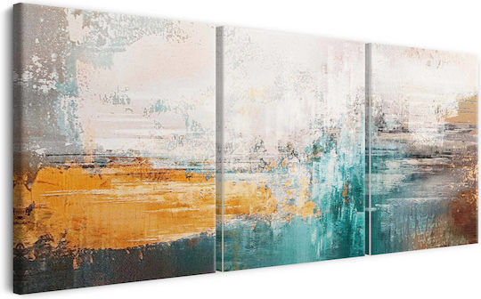 Naklejkomania Threefold Painting on Canvas 60x120cm